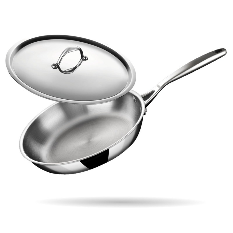 Stahl Artisan Triply Frypan With Lid