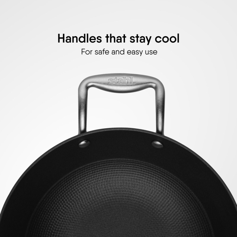 Stahl Artisan Triply Blacksmith Cast Iron Kadhai