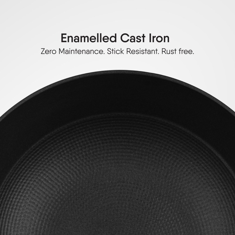Stahl Artisan Triply Blacksmith Cast Iron Kadhai