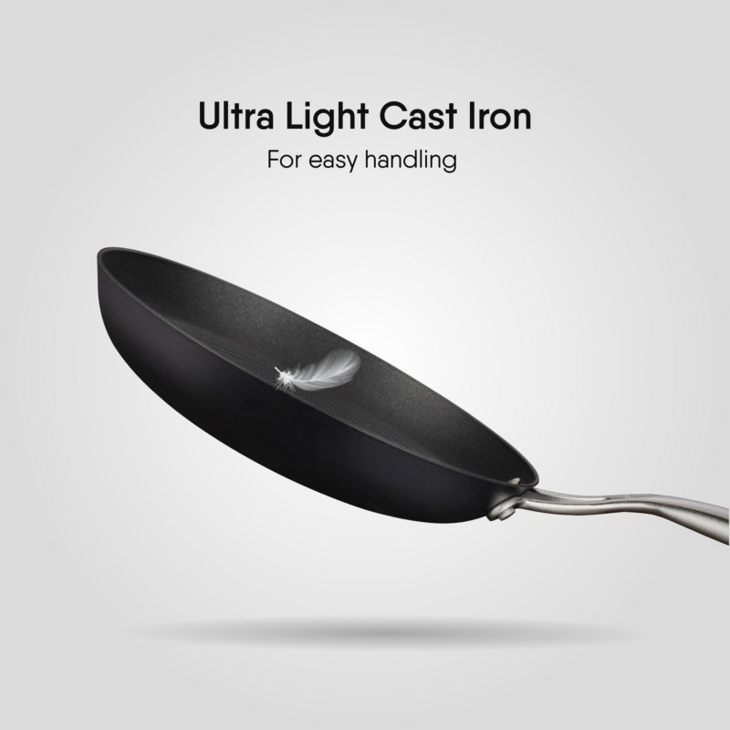 Stahl Blacksmith Plus Cast Iron Frypan