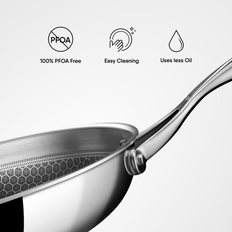 Stahl Artisan Triply Hybrid Frypan With Lid