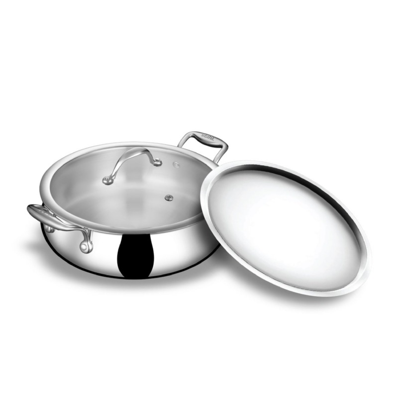 Stahl ArtisanTriply Biryani Handi With Lid