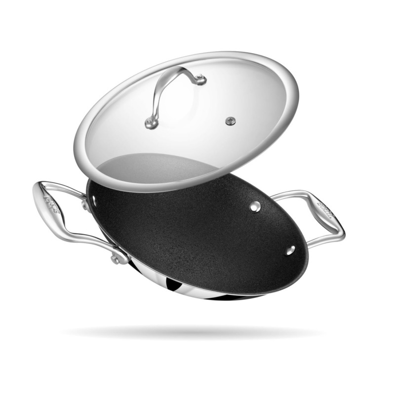 Stahl Artisan Schild Appachetty Pan 22 cm