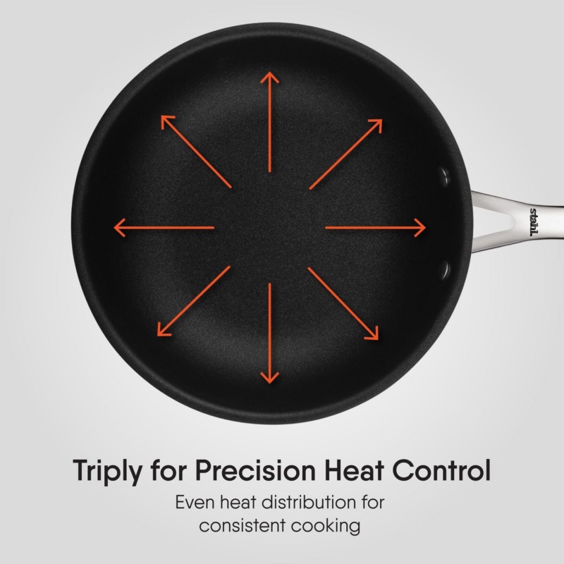 Stahl Artisan Schild Frypan With Lid