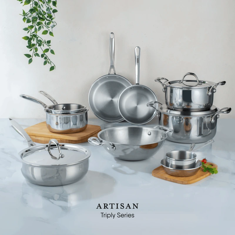 Stahl Artisan Triply Casserole With Lid