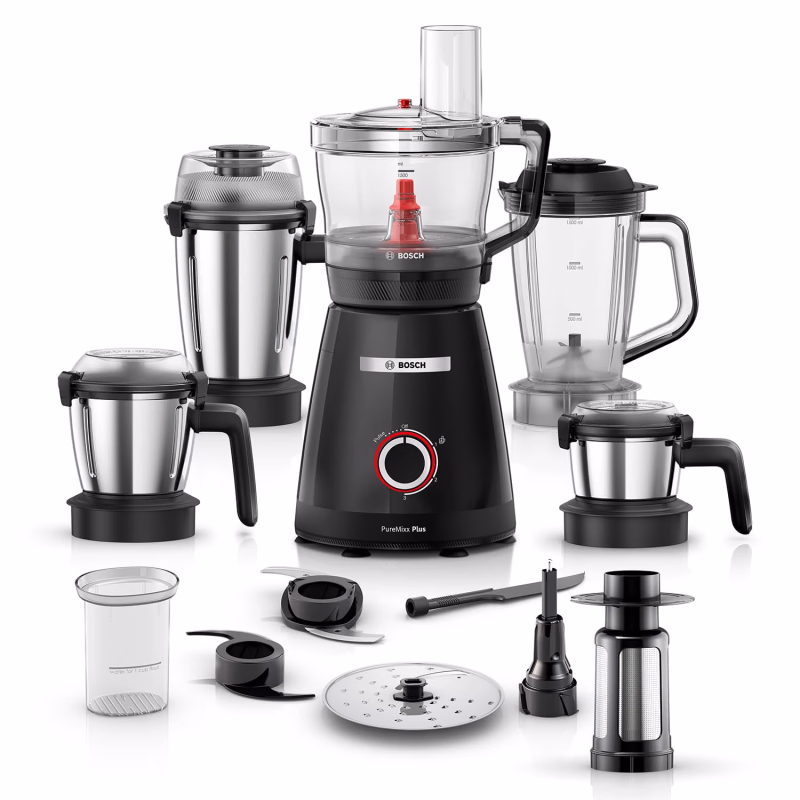 Bosch Puremixx Plus Food Processor + Mixer Grinder 800W