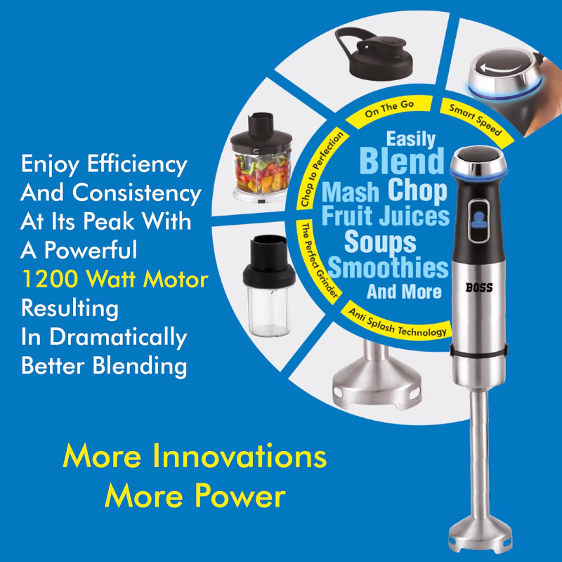 Boss B140 Steller Portable Hand Blender 1200W