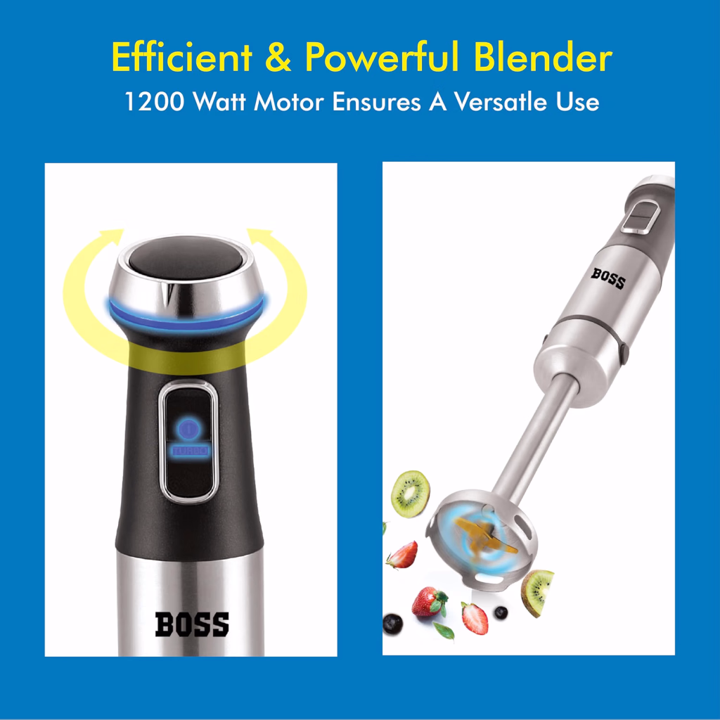 Boss B140 Steller Portable Hand Blender 1200W