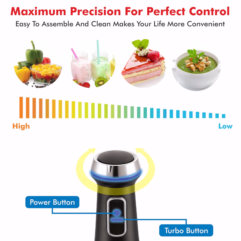 Boss B140 Steller Portable Hand Blender 1200W