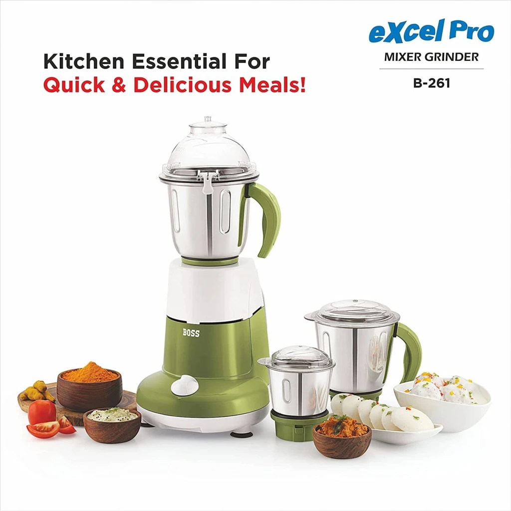 Boss B261 Excel Pro Mixer Grinder 750W