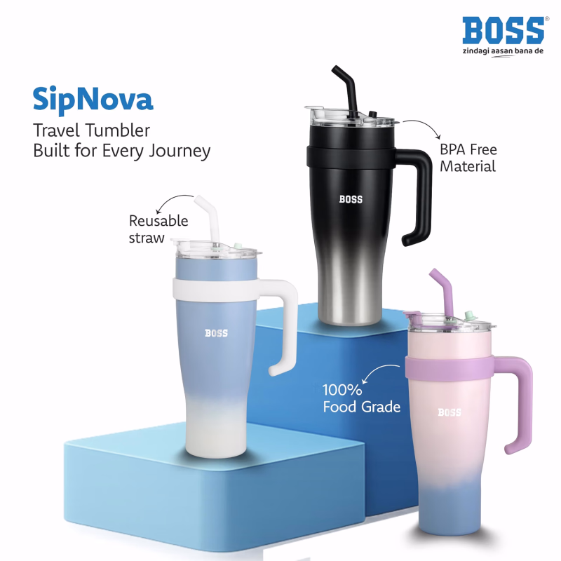 Boss B418 Sip Nova Stainless Steel Tumbler 1200 ML