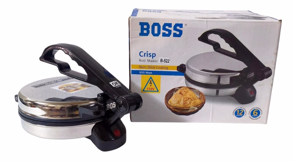 Boss B522 Crisp Roti Maker 110V (USA Edition)