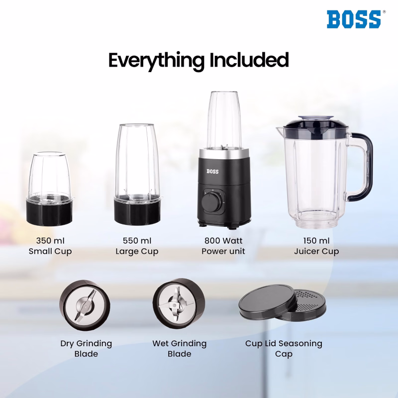 Boss B623 NutriNeo Nutri Blender 3 Jar 800W