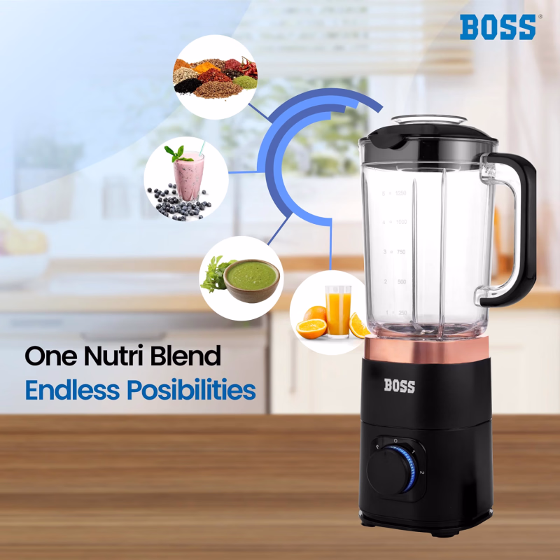 Boss B623 NutriNeo Nutri Blender 3 Jar 800W