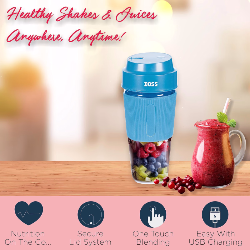Boss B711 Portable USB Blender (Rechargeable)