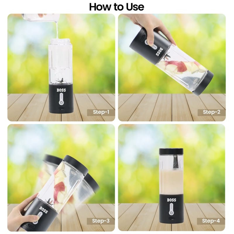 Boss B712 InstaBlend USB Blender 150W