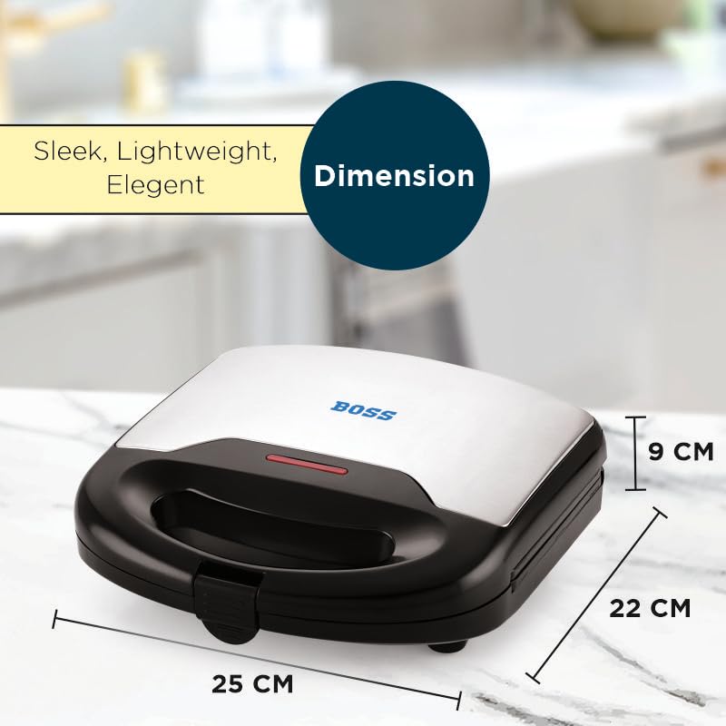 Boss B538 Crunchy Sandwich Toaster 750W