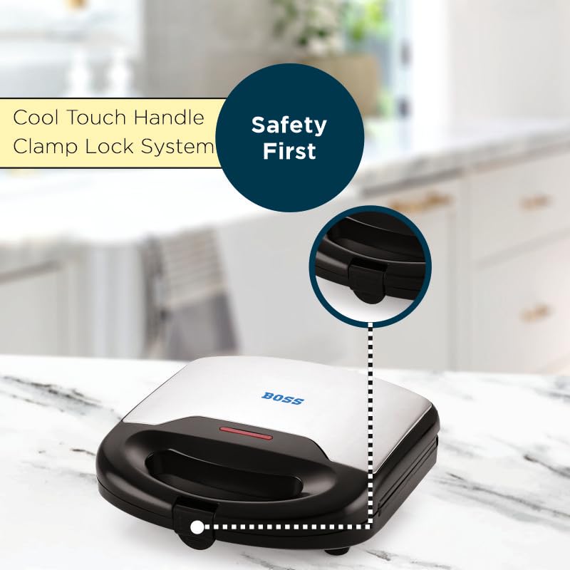 Boss B538 Crunchy Sandwich Toaster 750W