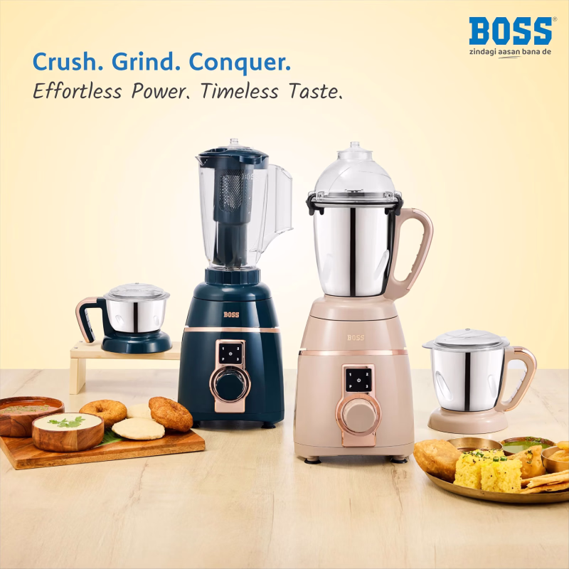 Boss Endura Mixer Grinder 4 Jar 1200W