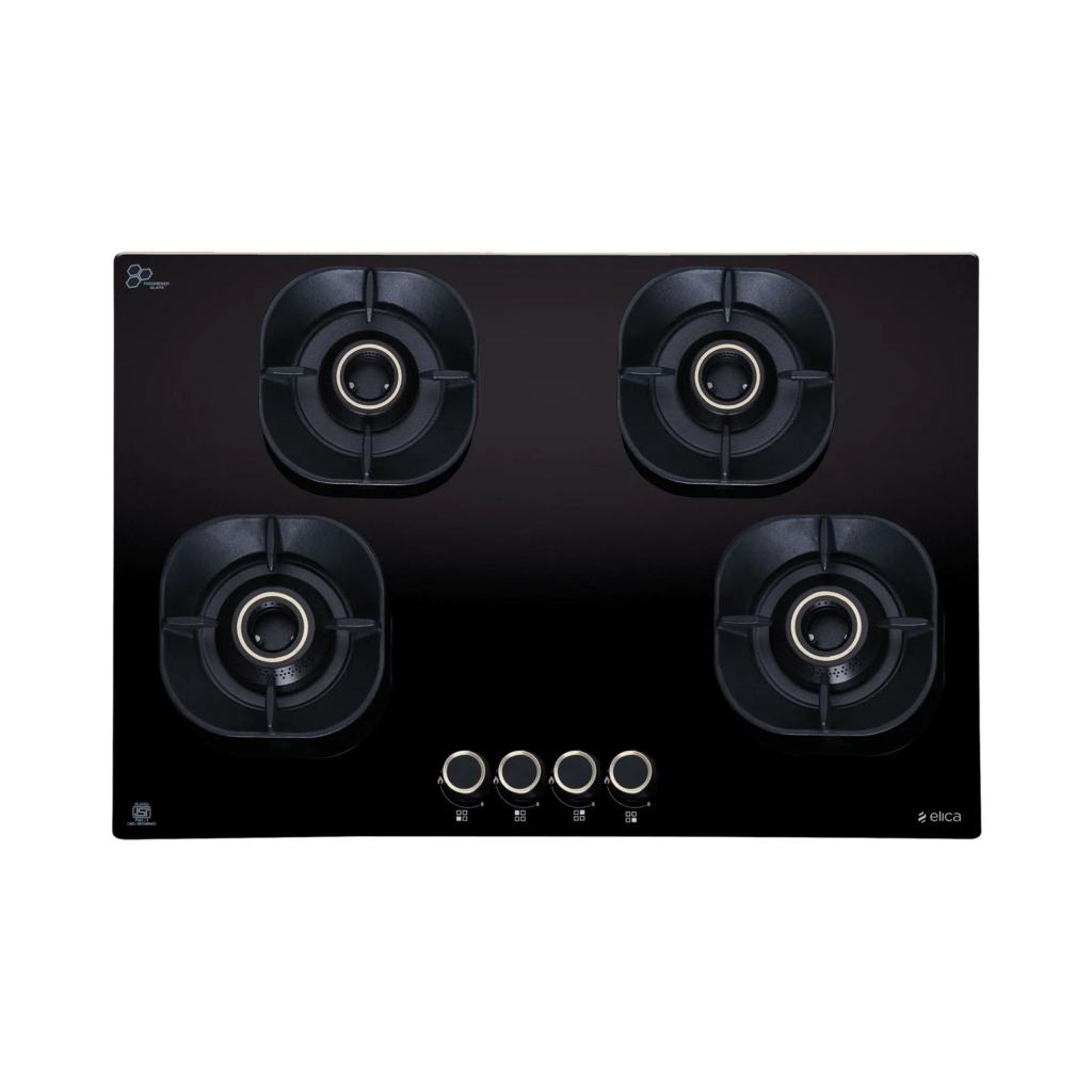Elica Crown Flexi 475 Lotus 75 cm 4 Burner Auto-Ignition Hob