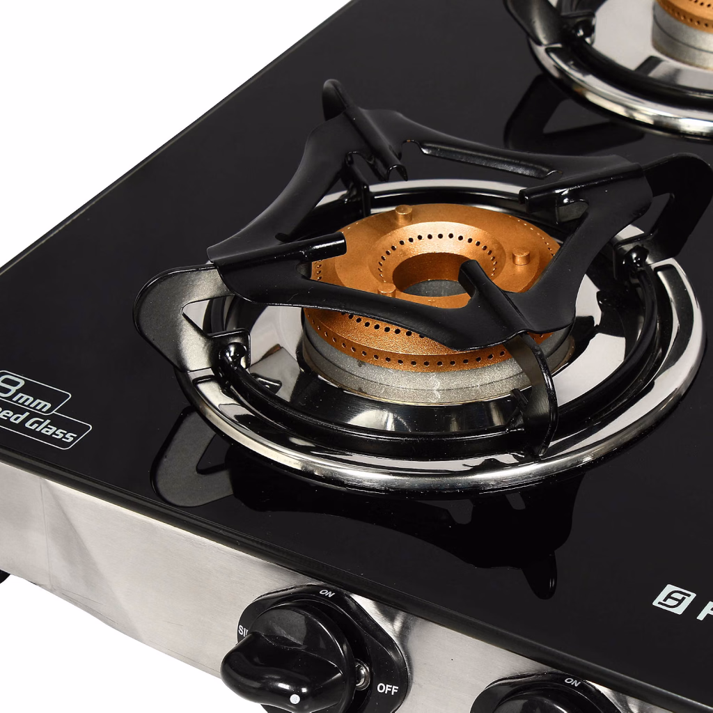 Faber Jumbo 4BB 4 Burner Glass Top Gas Stove