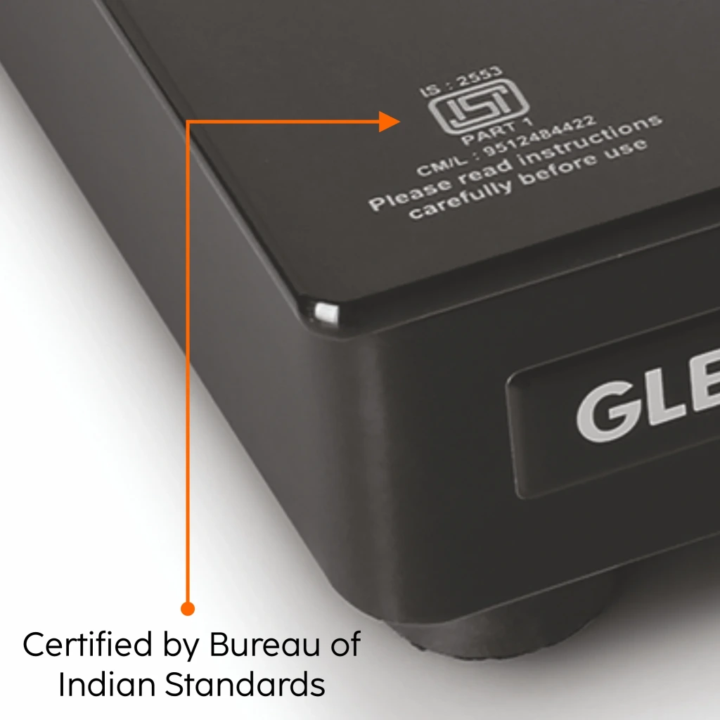 Glen 1030 3 Burner Glass Top Gas Stove