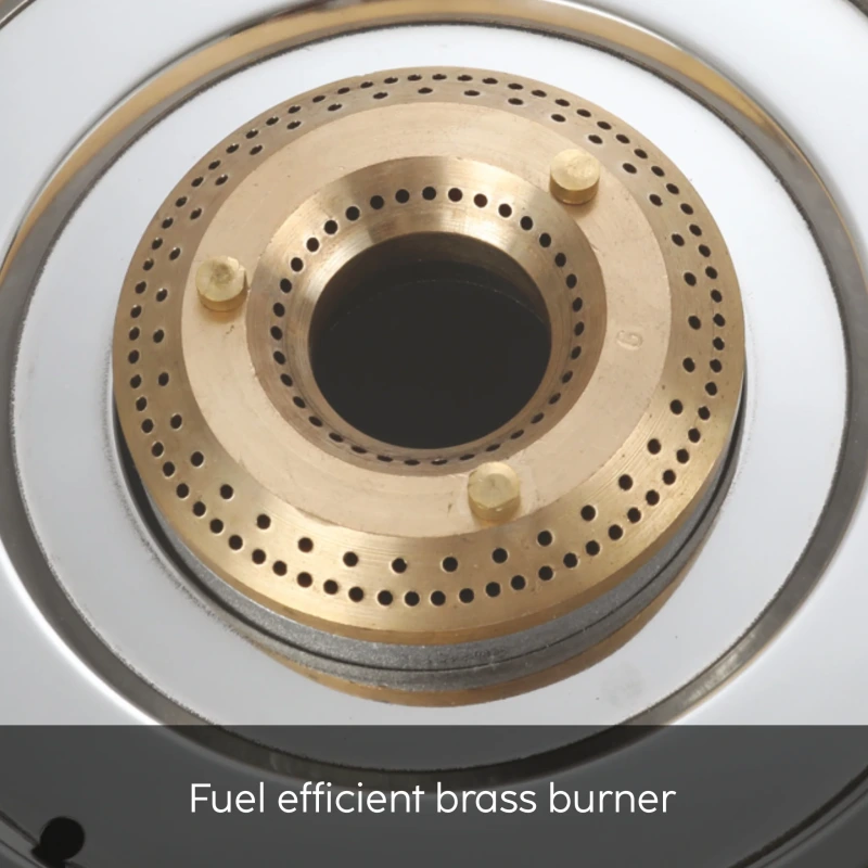 Glen 1030 3 Burner Glass Top Gas Stove