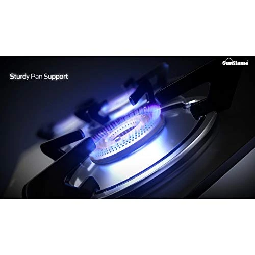 Sunflame Desire GT 3 Burner Glass Top Gas Stove