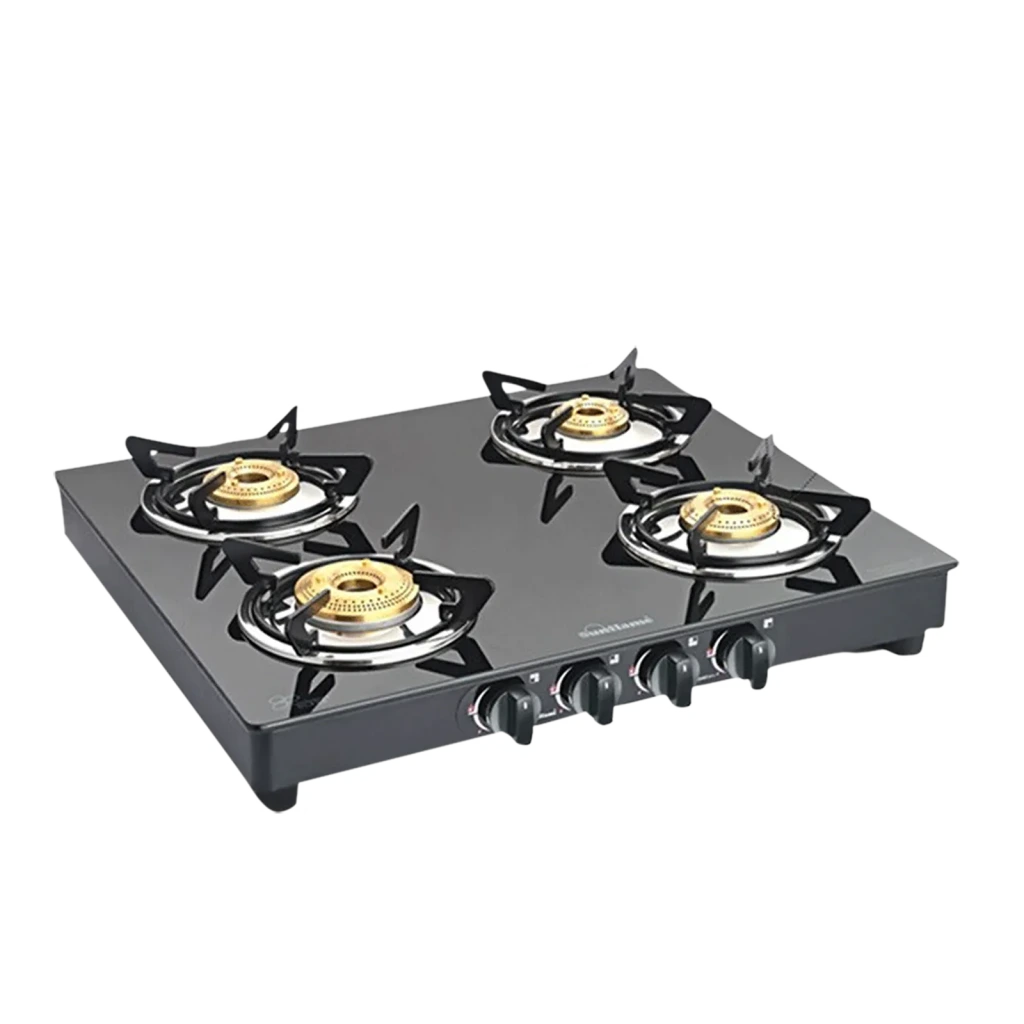 Sunflame Prime 4 Burner Stainless Steel Gas Stove