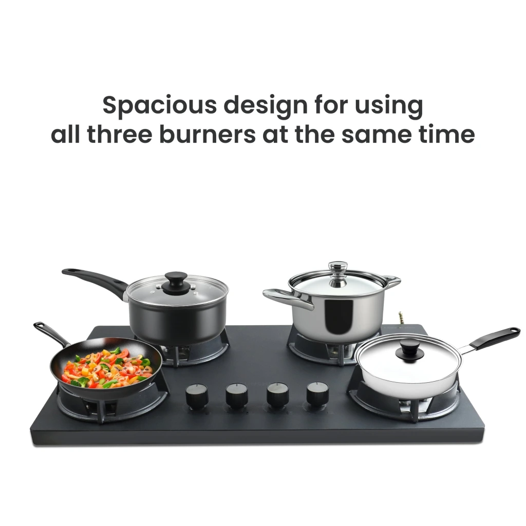 Sunshine Carnival Plus Matte 4 Burner Auto-Ignition Hob
