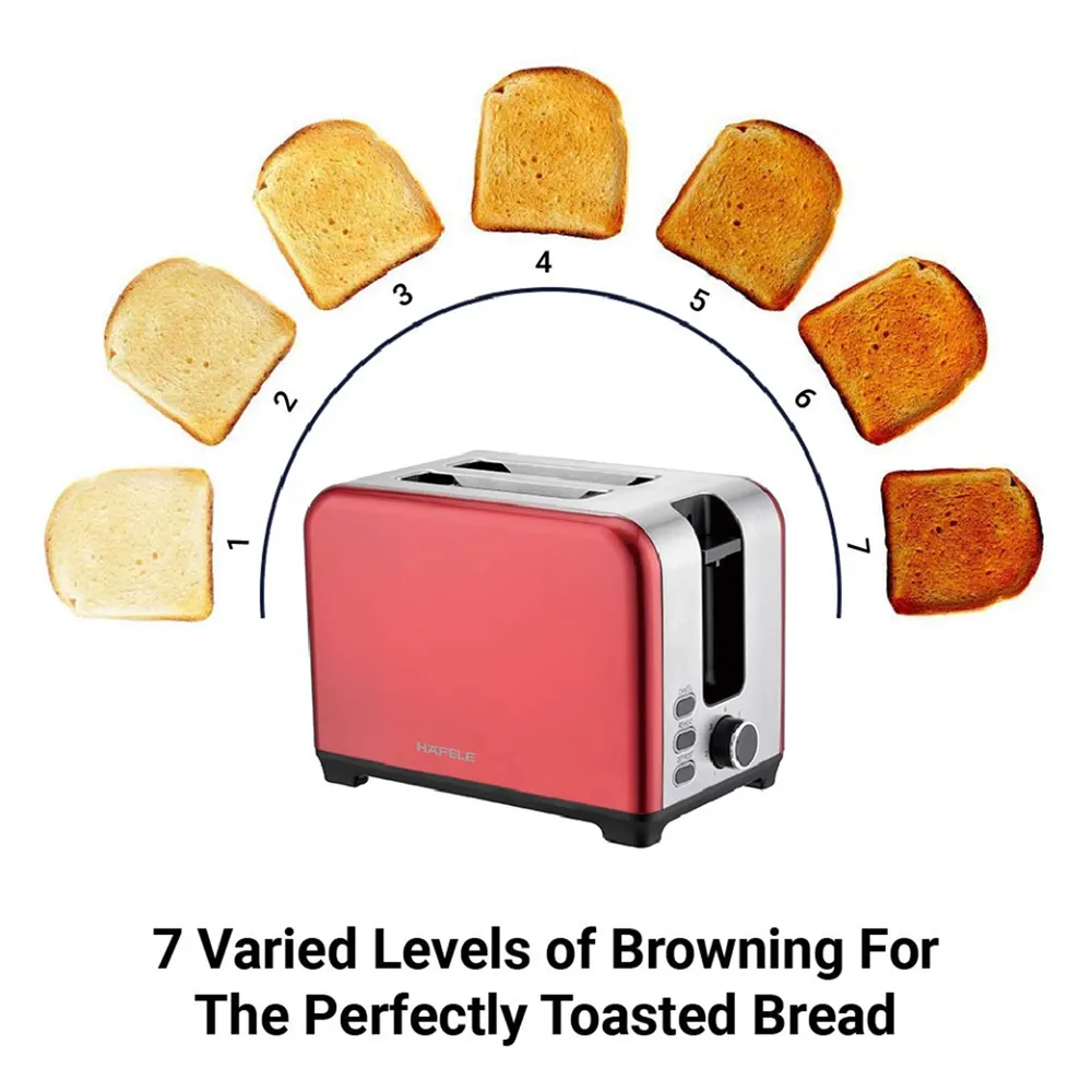 Hafele Amber 2 Slice Pop-Up Toaster 930W