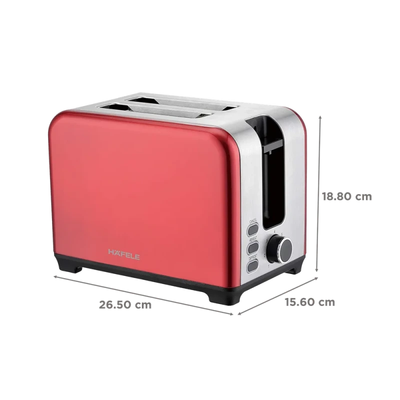 Hafele Amber 2 Slice Pop-Up Toaster 930W