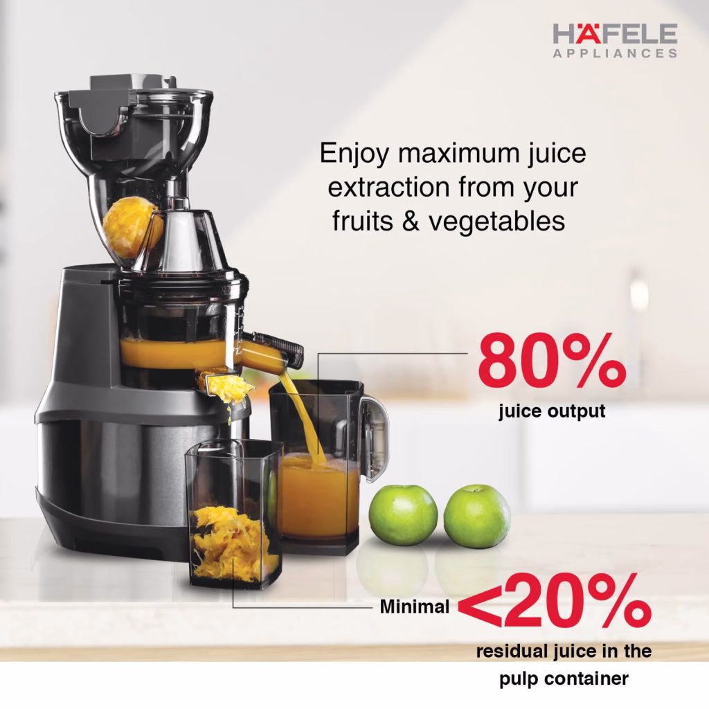 Hafele Magnus Cold Press Slow Juicer 250W
