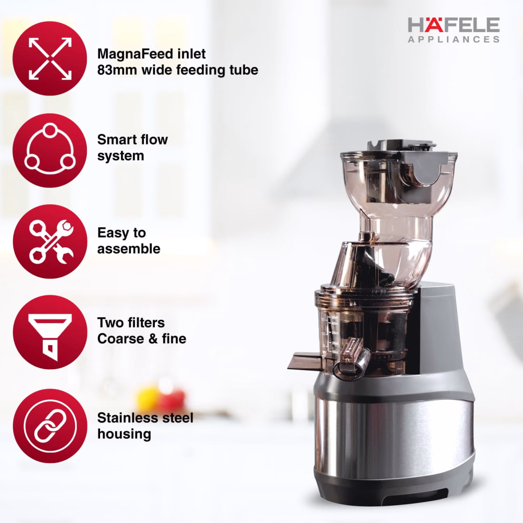 Hafele Magnus Cold Press Slow Juicer 250W