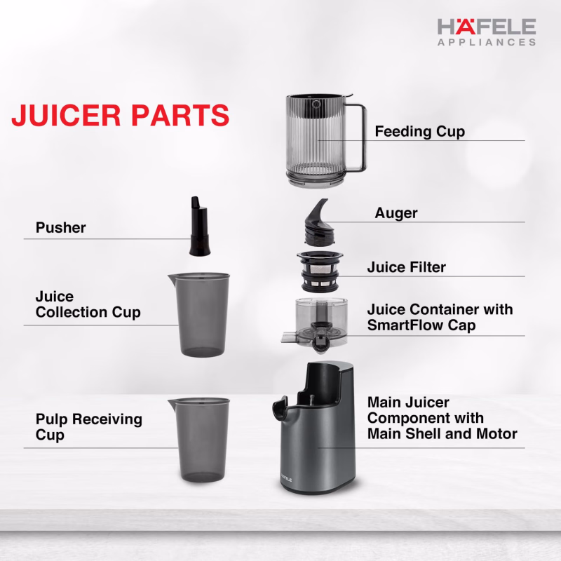 Hafele Magnus Prime Cold Press Juicer 250W