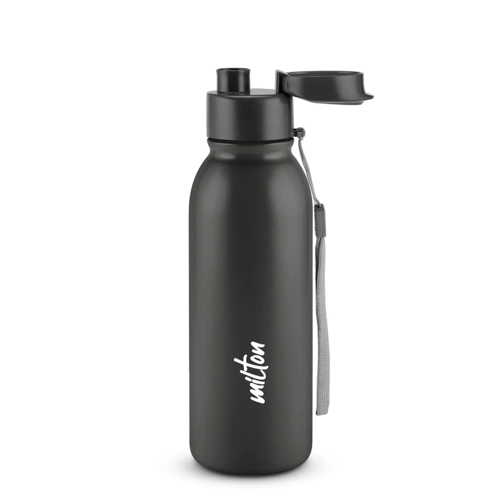 Milton Caper Stainless Steel Bottle 670 ml Black
