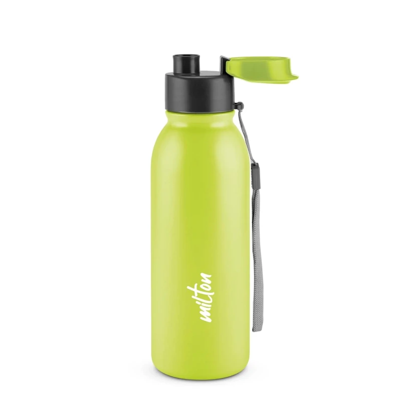Milton Caper Stainless Steel Bottle 670 ml Neon Green