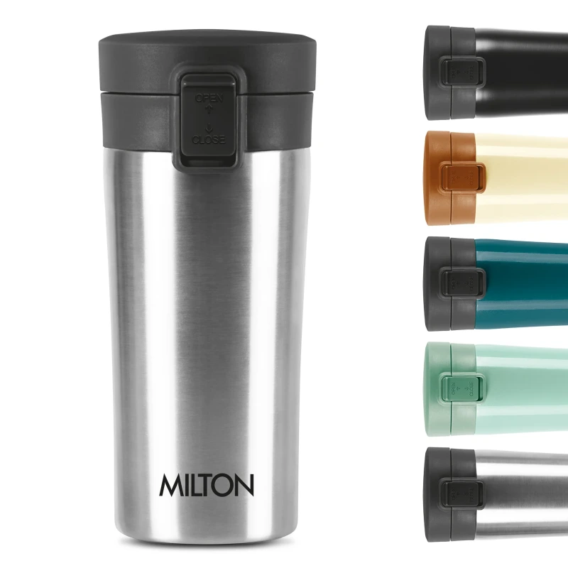 Milton Coffee Mug 400 ml Silver
